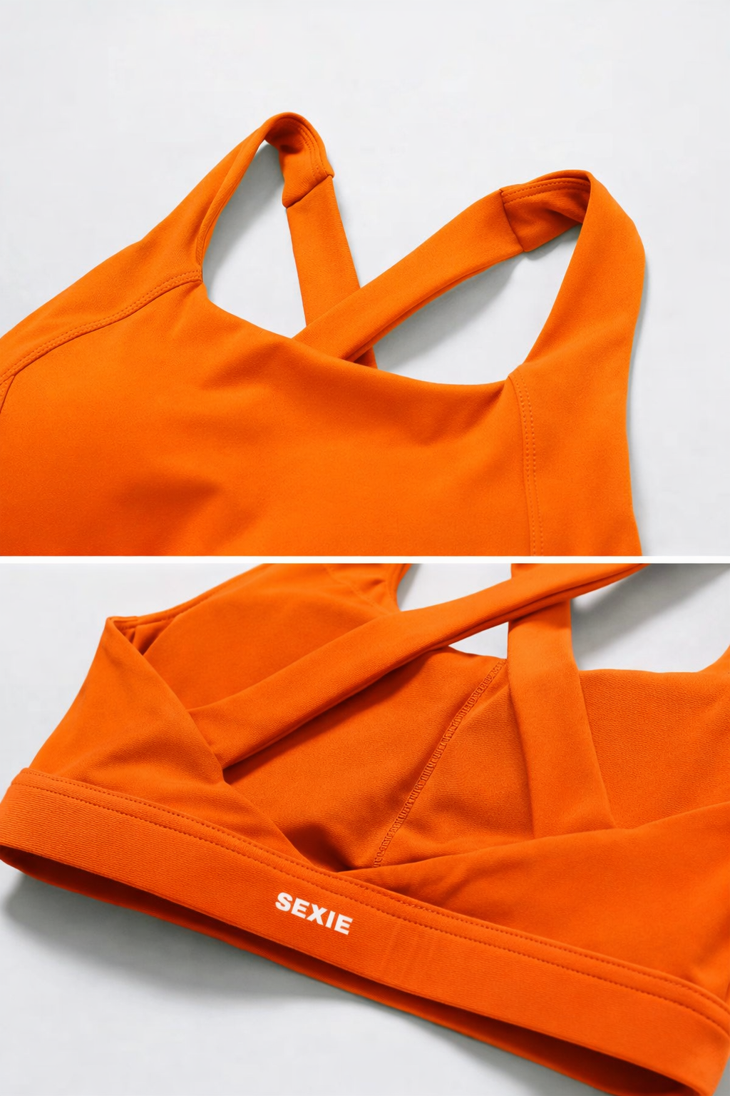 SEXIE | Women's 3-Piece Criss Cross Active Set With Crop Top, Sweater & High Waist Leggings - Breathabl