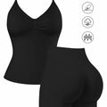 2 piece Halter Top & Shorts Set